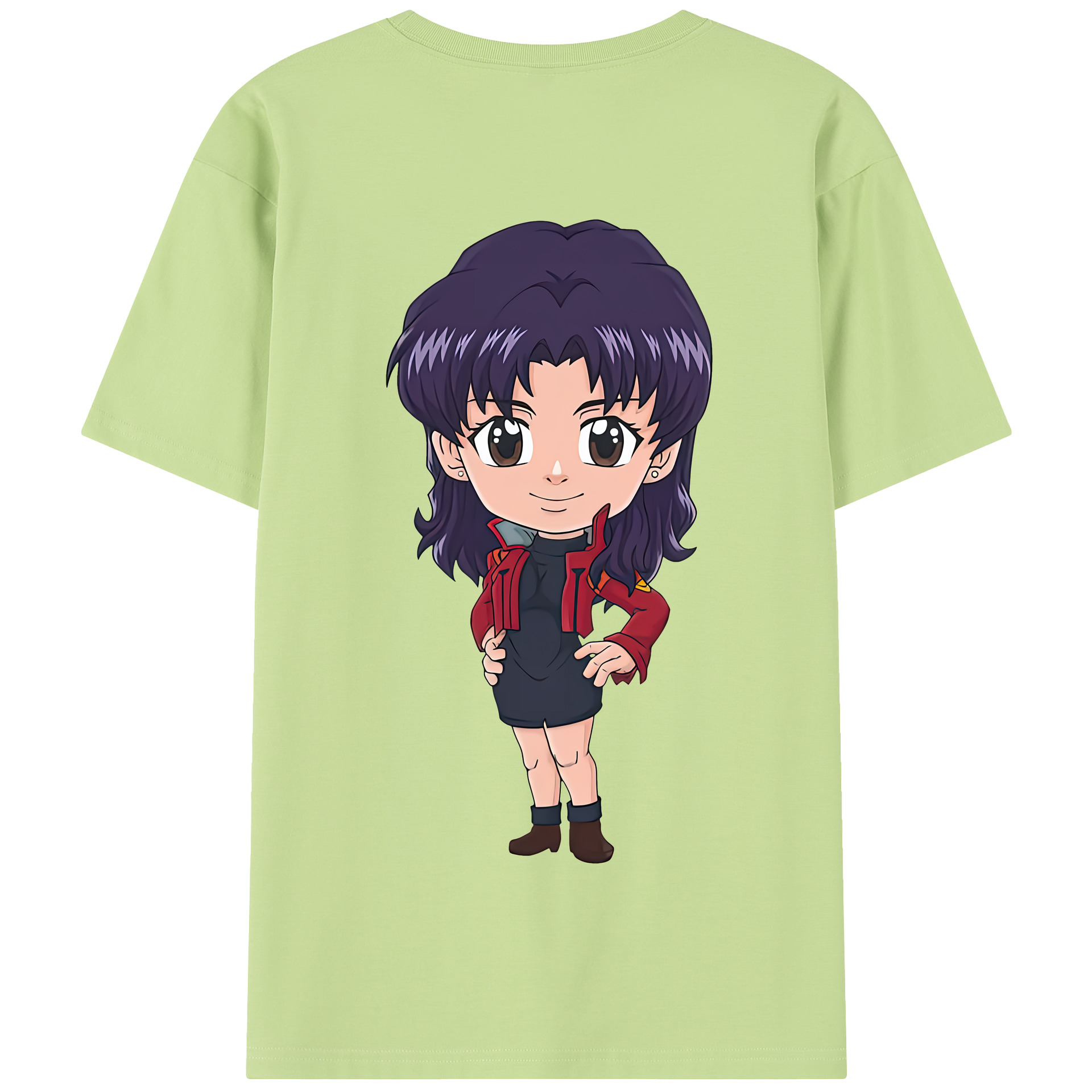 （画像用） EVA 新世紀エヴァンゲリオン 綿100％半袖Tシャツ（背面プリント）